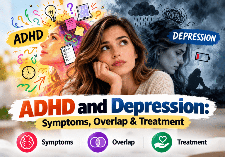 ADHD and Depression Symptoms, Overlap & Treatment