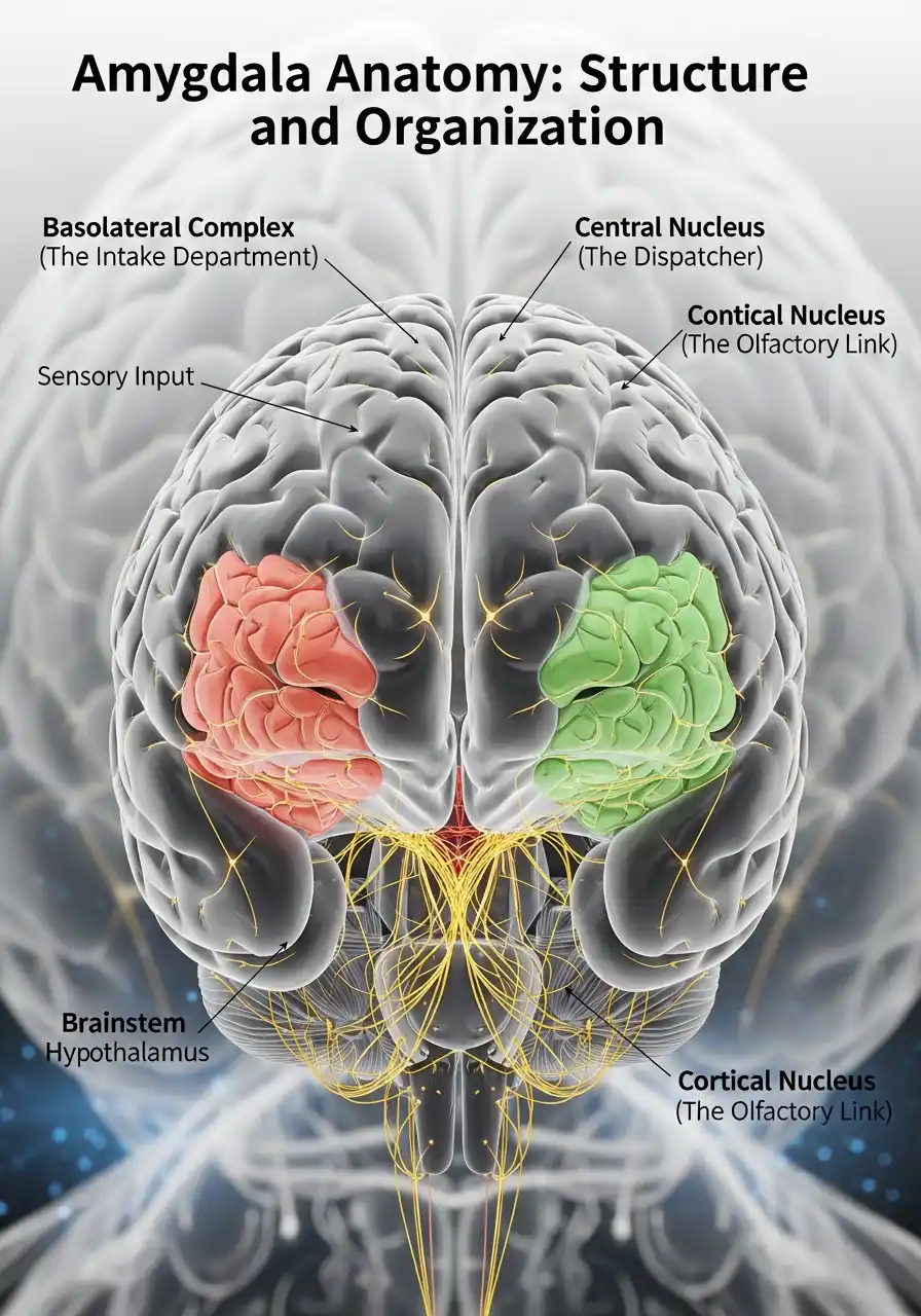 Amygdala Anatomy: Structure and Organization