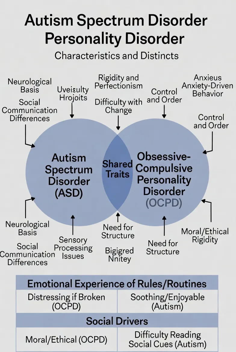 Autism and OCPD Comorbidity