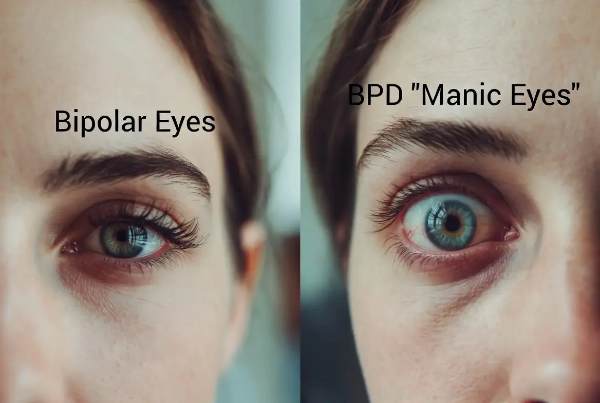 Bipolar Eyes vs. BPD Manic Eyes