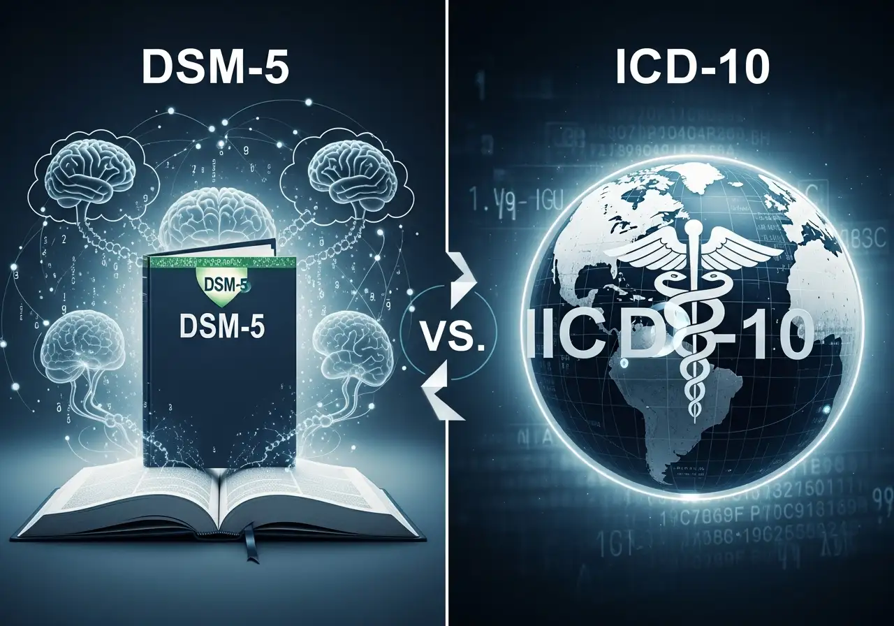 DSM-5 vs. ICD-10 Criteria