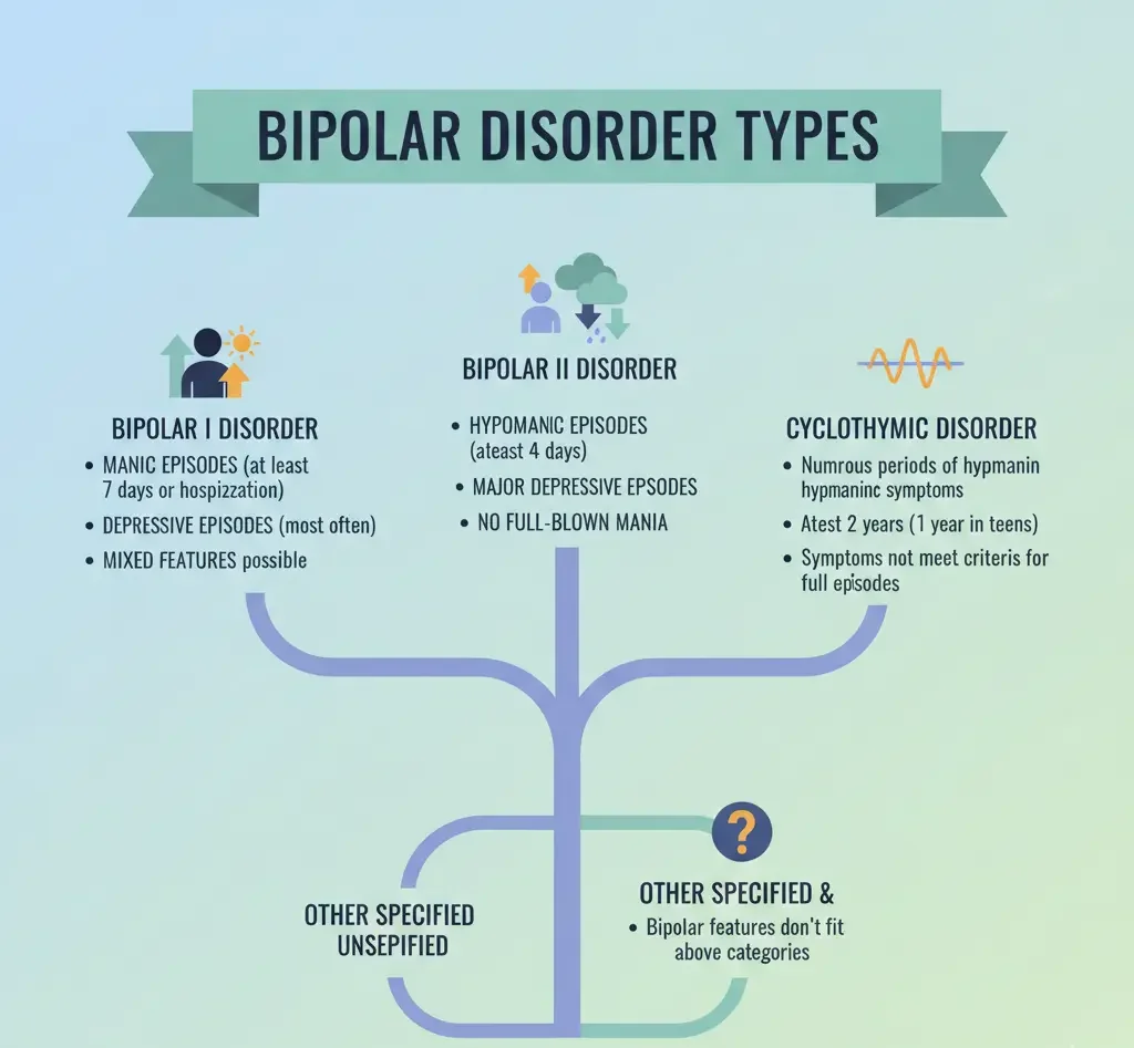 Bipolar I vs Bipolar II — What Is the Difference?