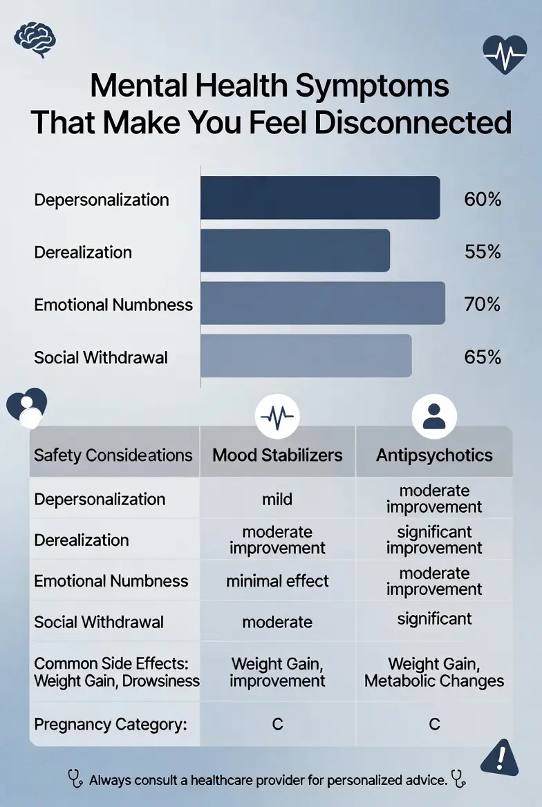Mental Health Symptoms that Make You Feel Disconnected