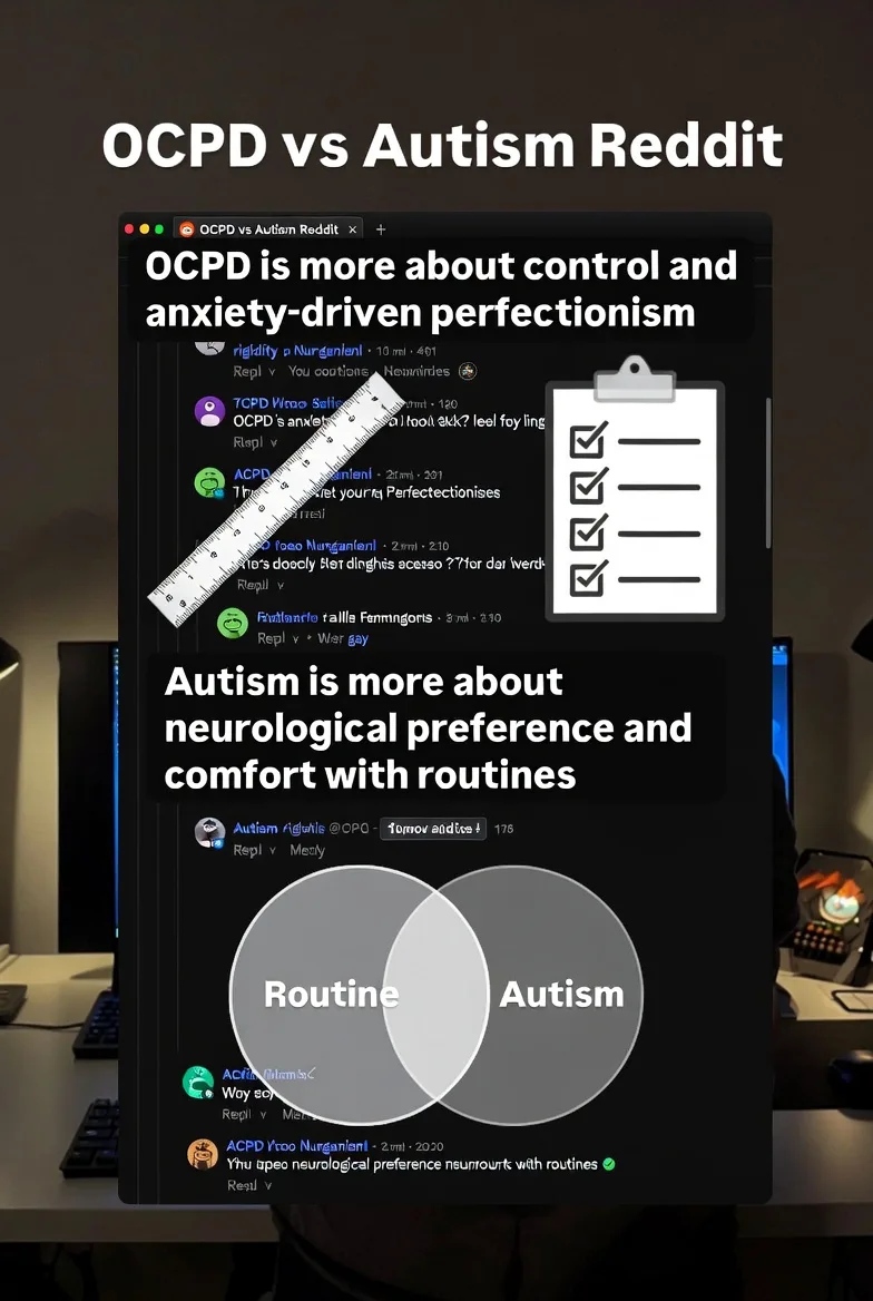 Why People Search “OCPD vs Autism Reddit”