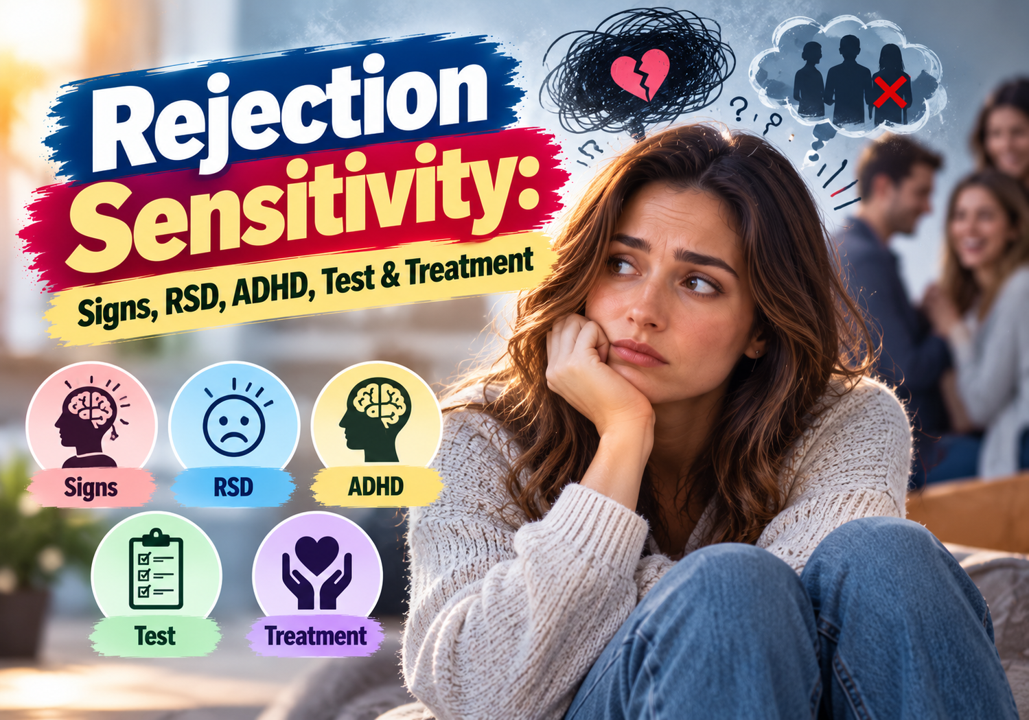 Rejection Sensitivity Signs, RSD, ADHD, Test & Treatment