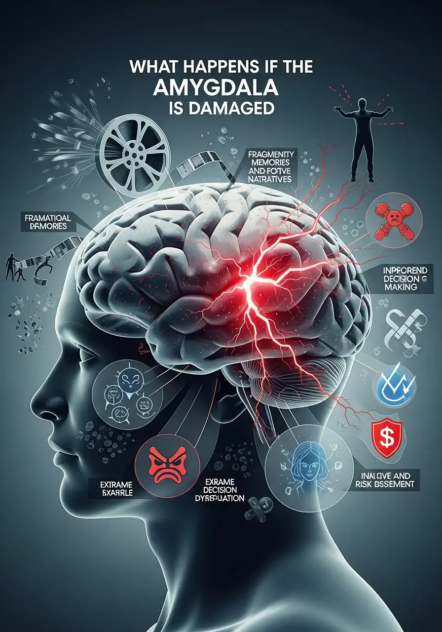 What Happens If the Amygdala Is Damaged