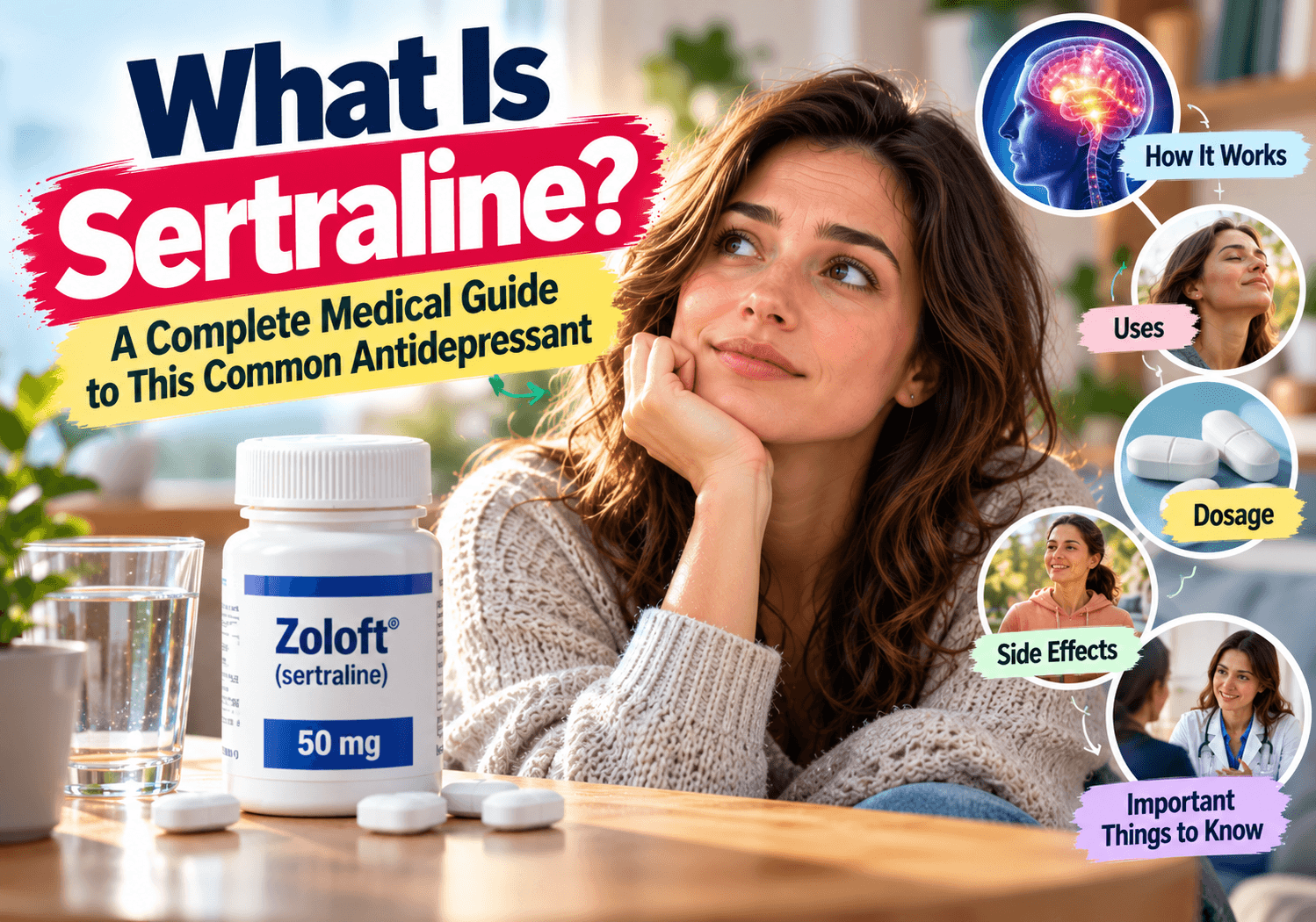 What Is Sertraline A Complete Medical Guide to This Common Antidepressant