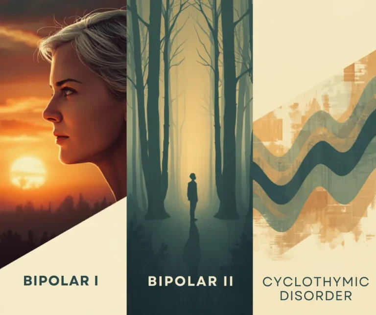 what are the 7 types of bipolar disorder