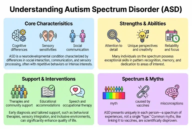 Autism Spectrum Disorder Infographic