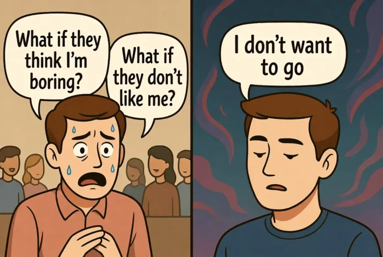 social anxiety vs autism