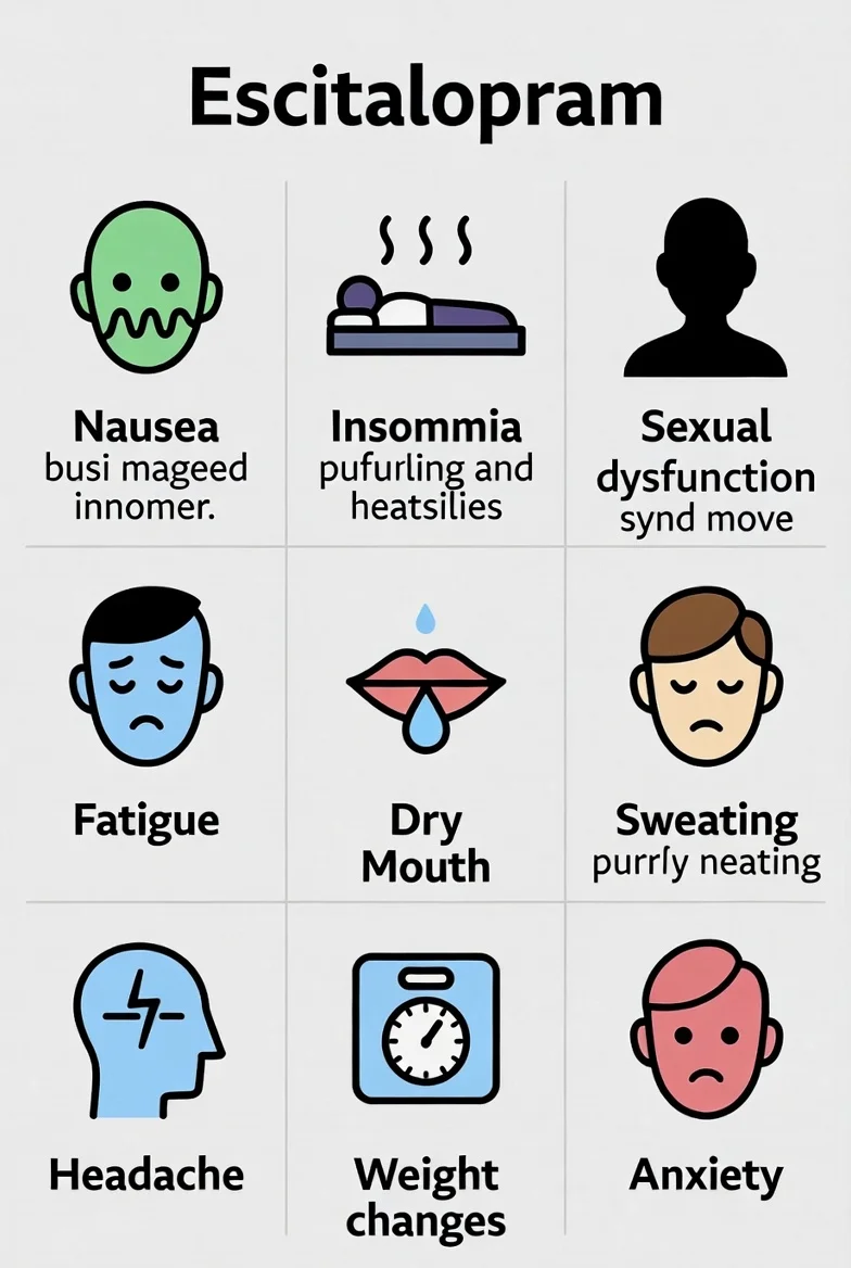 Side Effects of Escitalopram