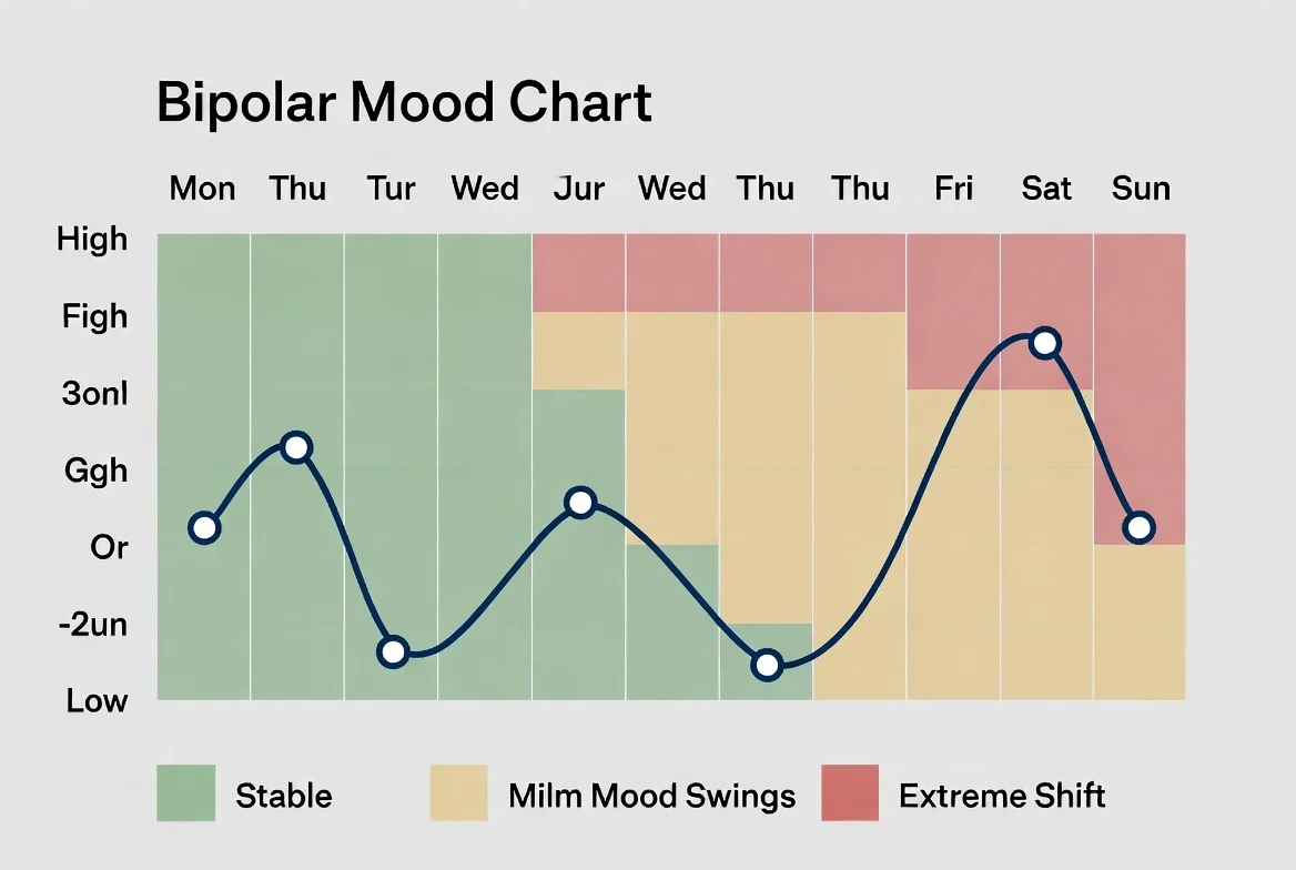 Printable Bipolar Mood Charts