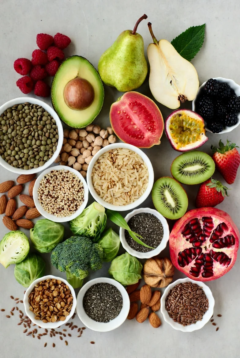 High Fiber Foods List (Master Overview)