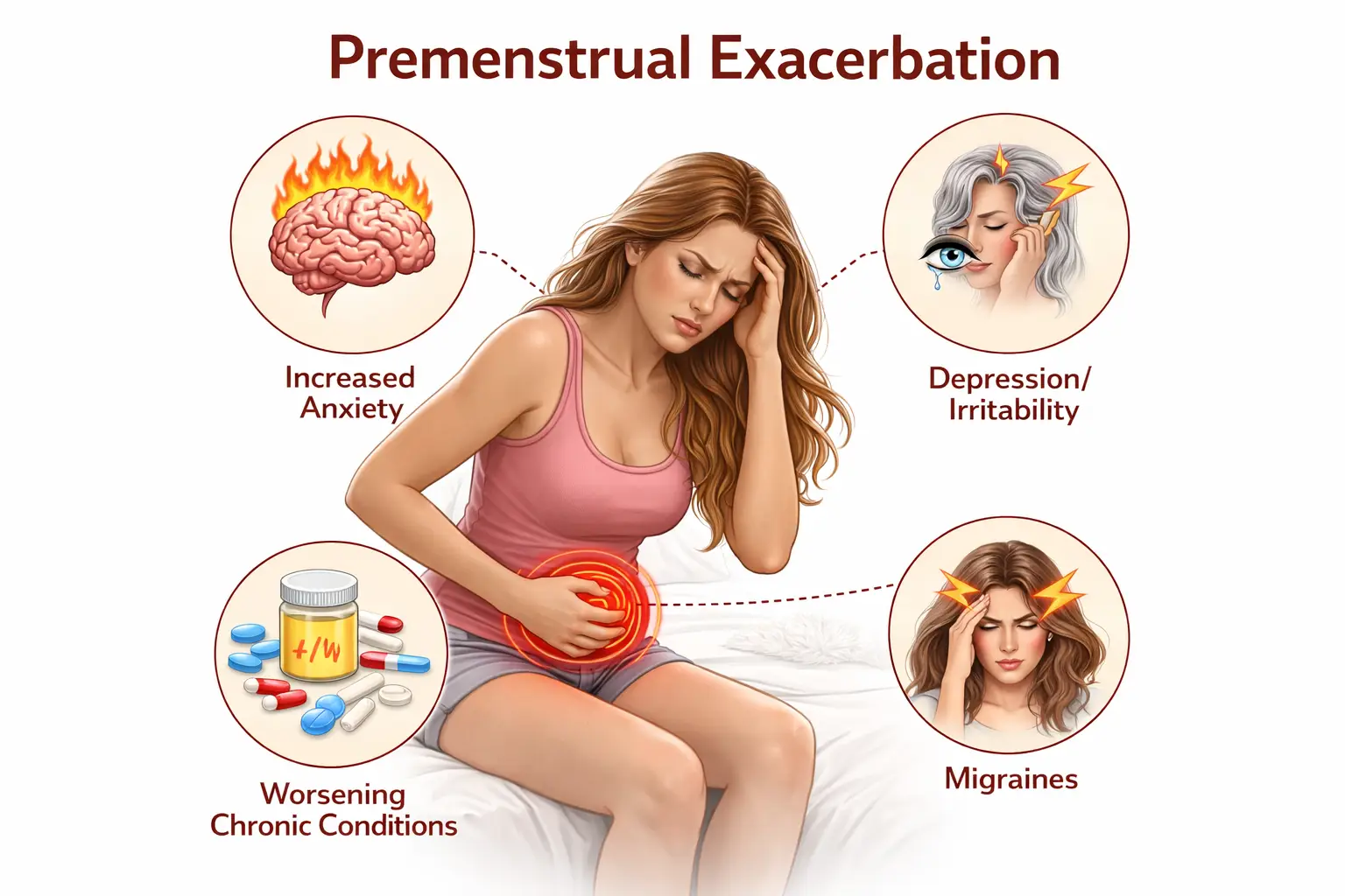 Premenstrual Exacerbation