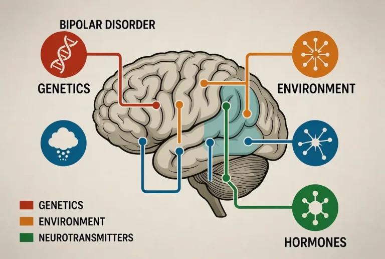 What Causes Bipolar Disorder in the Brain